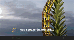 Desktop Screenshot of cem-educacionambiental.es