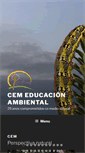 Mobile Screenshot of cem-educacionambiental.es